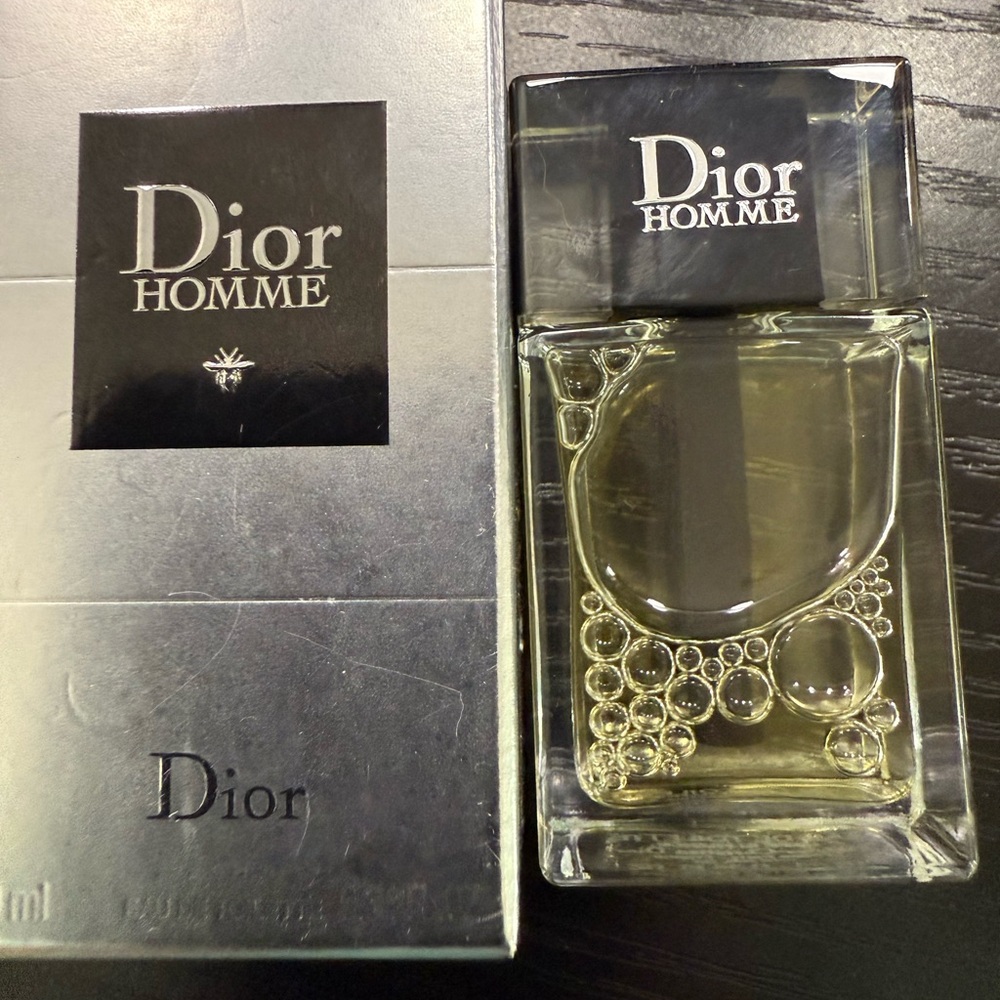 Dior Homme Men's Fragrance - Black and Clear Bottle